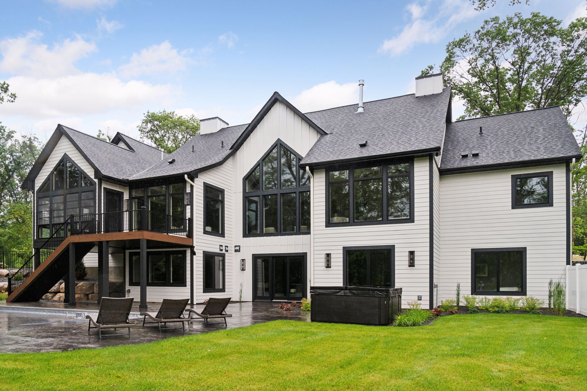 Andersen 400 Series Black windows